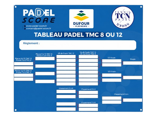 Tableau Tournoi Arbitrage Premium